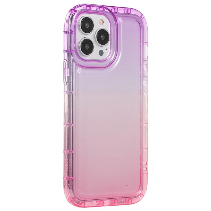 Capa Para iPhone 14 Pro Cor Gradiente Aprimorada