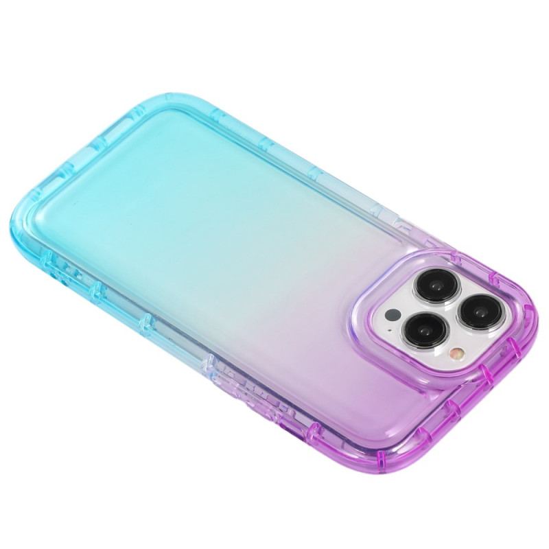 Capa Para iPhone 14 Pro Cor Gradiente Aprimorada