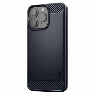 Capa Para iPhone 14 Pro Fibra De Carbono Escovada Mofi