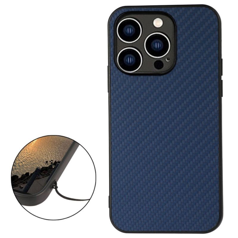 Capa Para iPhone 14 Pro Fibra De Carbono Premium