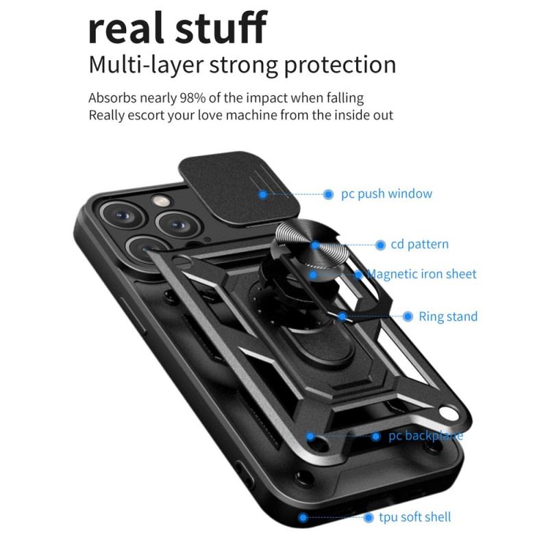 Capa Para iPhone 14 Pro Multifuncional Ultra Resistente