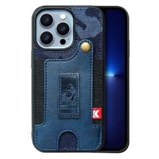 Capa Para iPhone 14 Pro Porta-cartões E Alça Para Jeans