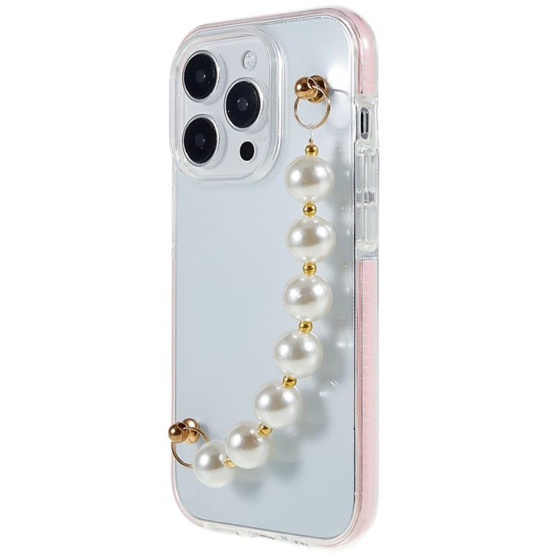 Capa Para iPhone 14 Pro Pulseira De Silicone