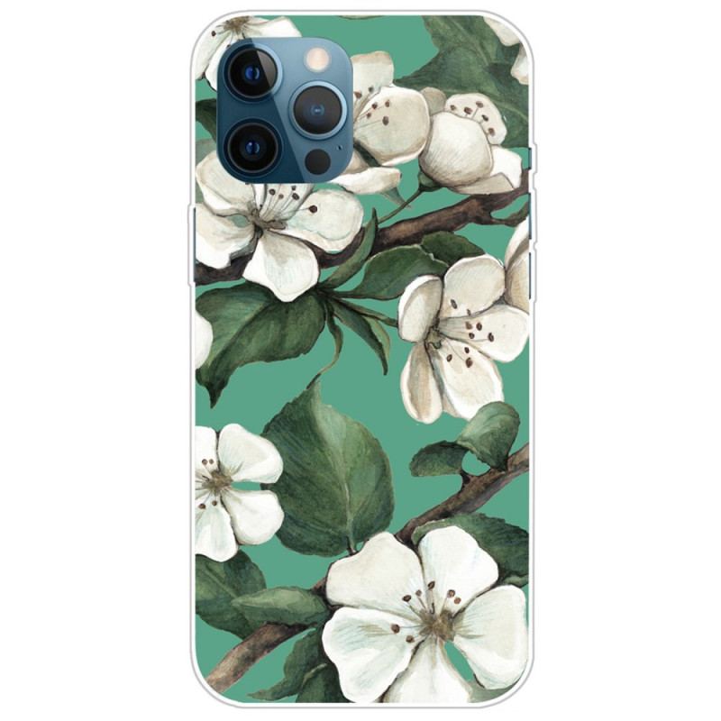 Capa Para iPhone 14 Pro Ramo Florido