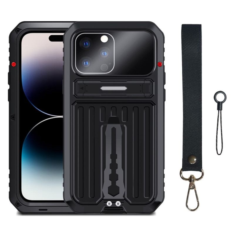 Capa Para iPhone 14 Pro Resistente À Água Com Suporte E Alças