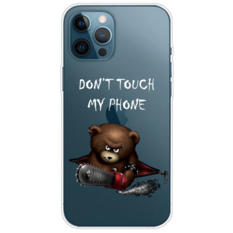 Capa Para iPhone 14 Pro Urso Perigoso