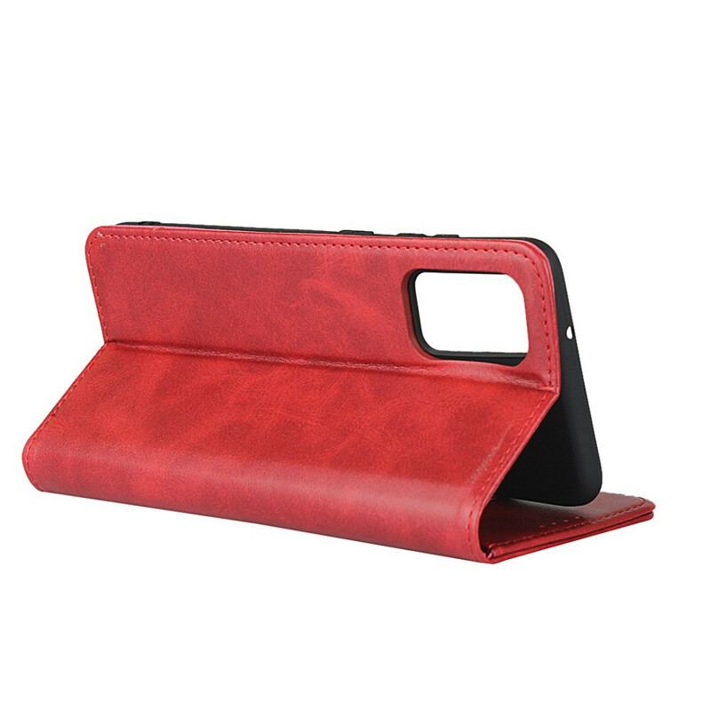 Capa De Celular Para Samsung Galaxy S20 Plus / S20 Plus 5G Flip Couro Legitimo