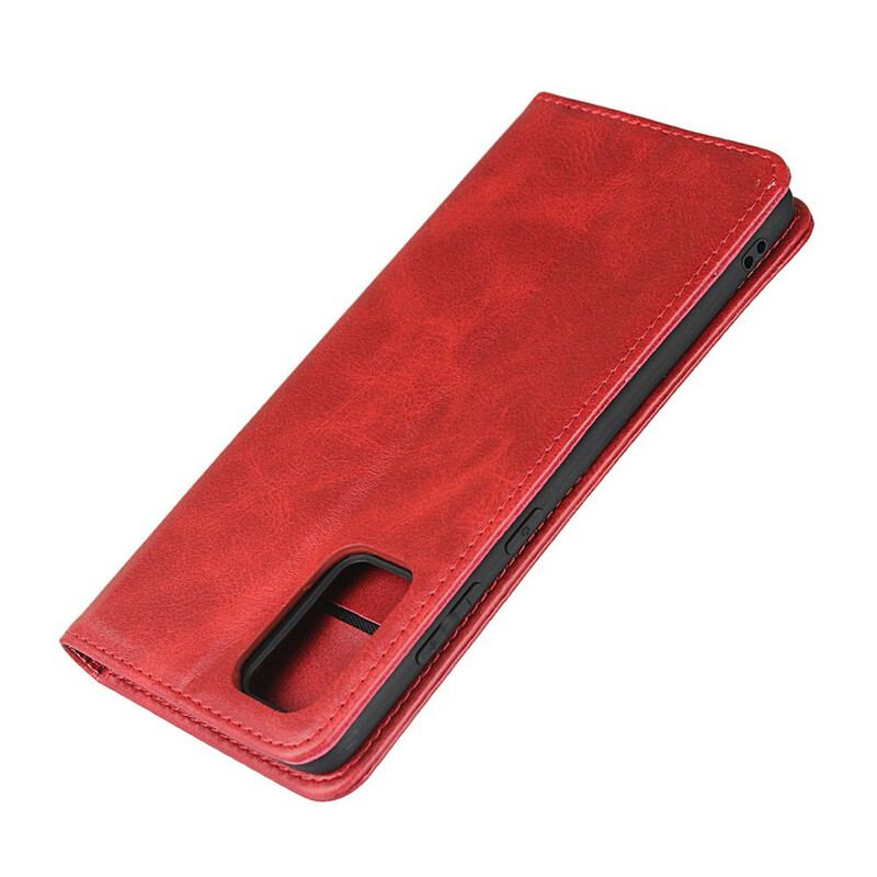 Capa De Celular Para Samsung Galaxy S20 Plus / S20 Plus 5G Flip Couro Legitimo