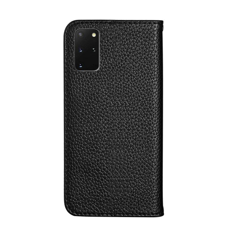 Capa De Celular Para Samsung Galaxy S20 Plus / S20 Plus 5G Flip Lichia Ultra Chic Faux Couro