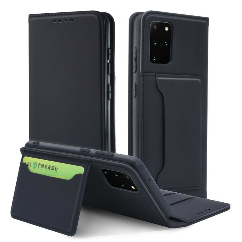 Capa De Celular Para Samsung Galaxy S20 Plus / S20 Plus 5G Flip Suporte Para Cartão