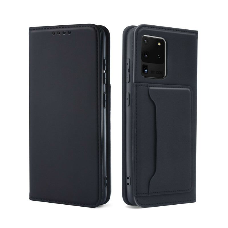 Capa De Celular Para Samsung Galaxy S20 Plus / S20 Plus 5G Flip Suporte Para Cartão