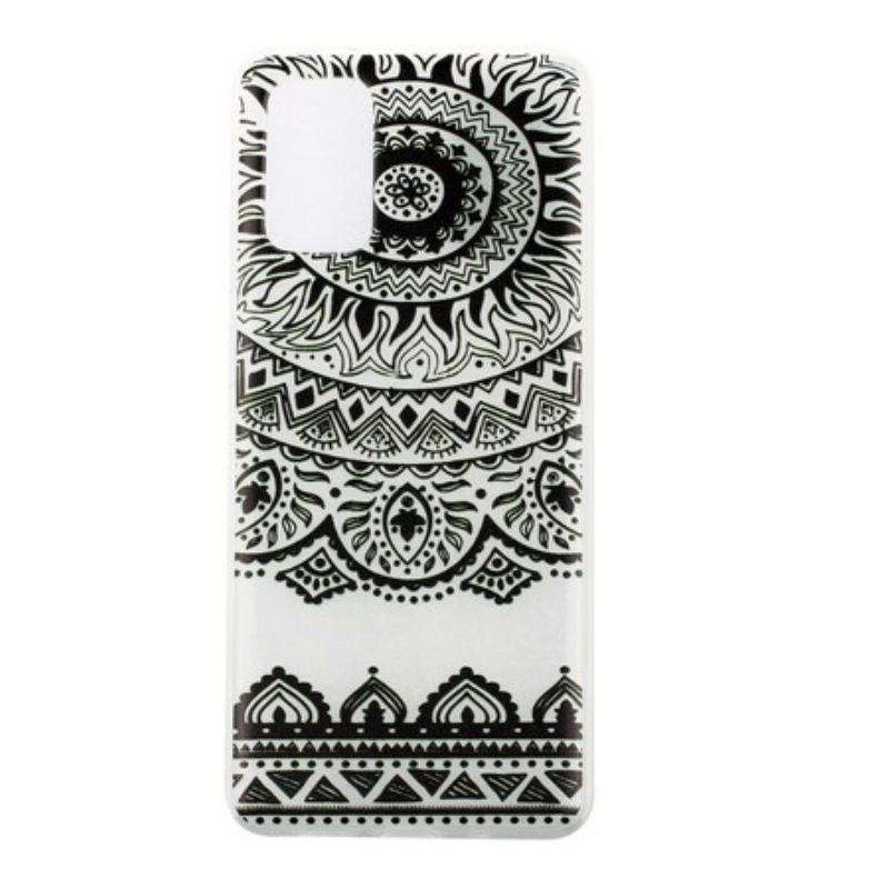 Capa De Celular Para Samsung Galaxy S20 Plus / S20 Plus 5G Mandala De Flores Sem Costura