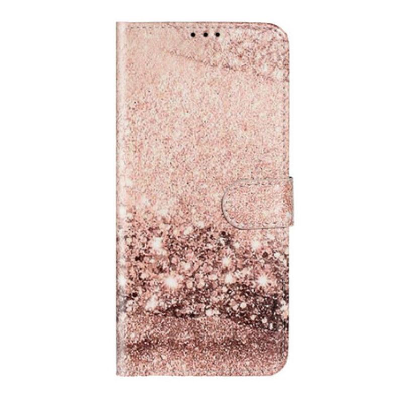 Capa De Couro Para Samsung Galaxy S20 Plus / S20 Plus 5G Lantejoulas De Designer