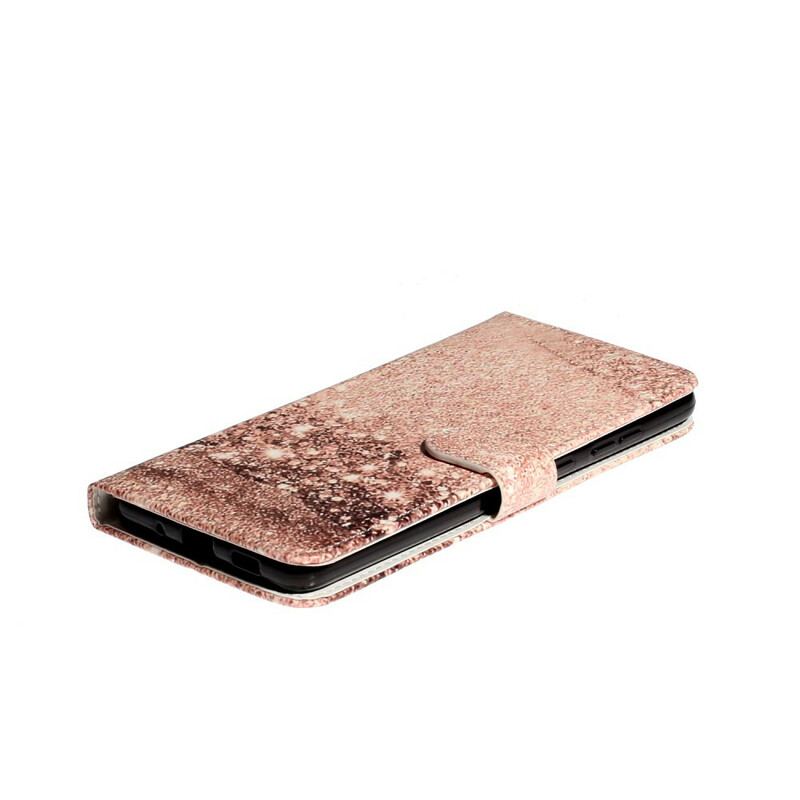 Capa De Couro Para Samsung Galaxy S20 Plus / S20 Plus 5G Lantejoulas De Designer