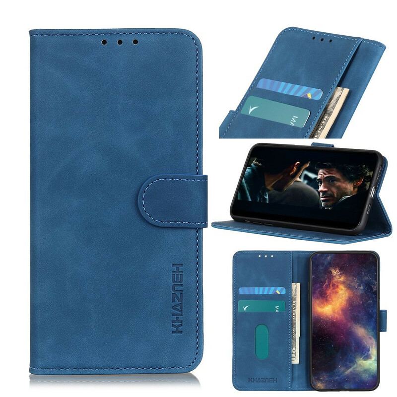 Capa De Couro Para Samsung Galaxy S20 Plus / S20 Plus 5G Vintage Khazneh