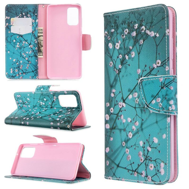 Capa Flip Para Samsung Galaxy S20 Plus / S20 Plus 5G Árvore Florida