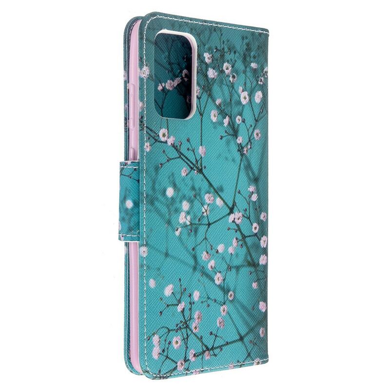 Capa Flip Para Samsung Galaxy S20 Plus / S20 Plus 5G Árvore Florida