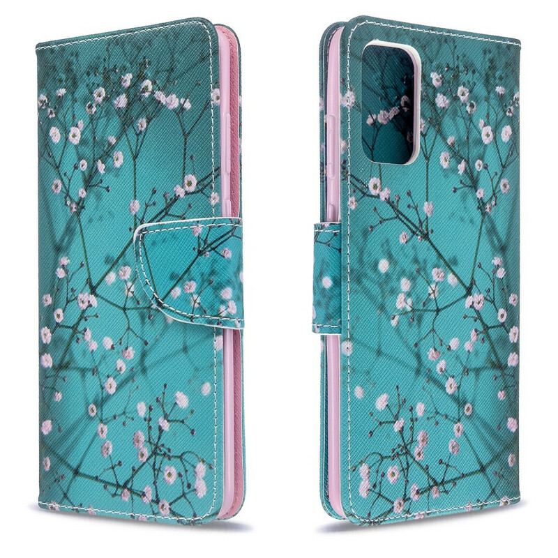 Capa Flip Para Samsung Galaxy S20 Plus / S20 Plus 5G Árvore Florida