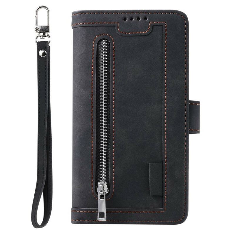 Capa Flip Para Samsung Galaxy S20 Plus / S20 Plus 5G Bolso Com Contornos Reforçados