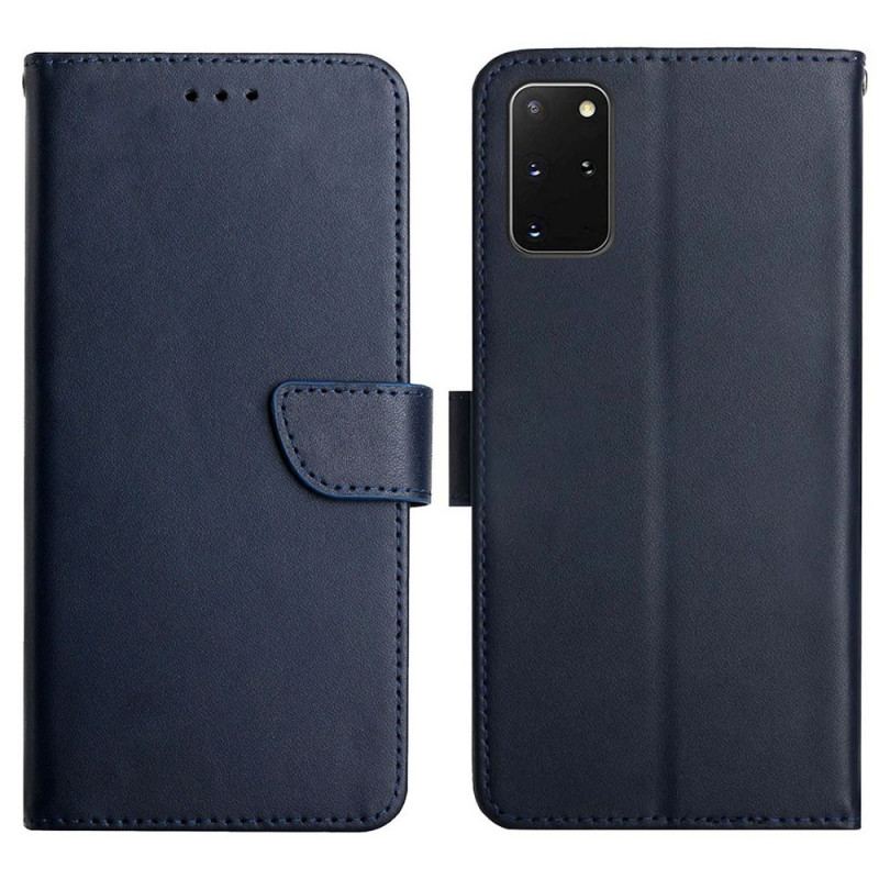 Capa Flip Para Samsung Galaxy S20 Plus / S20 Plus 5G Couro Napa Genuíno