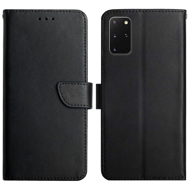 Capa Flip Para Samsung Galaxy S20 Plus / S20 Plus 5G Couro Napa Genuíno