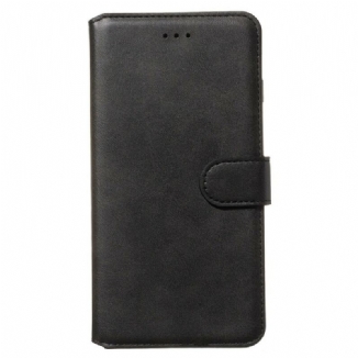 Capa Flip Para Samsung Galaxy S20 Plus / S20 Plus 5G Efeito De Couro Fosco