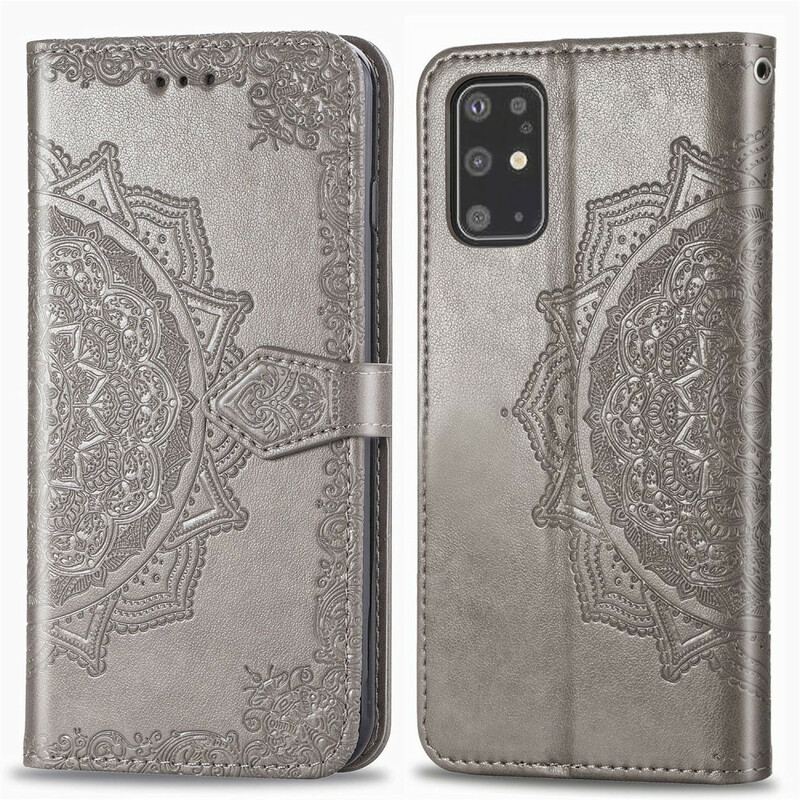 Capa Flip Para Samsung Galaxy S20 Plus / S20 Plus 5G Mandala Idade Média