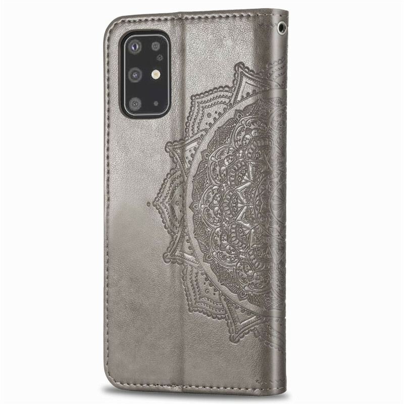 Capa Flip Para Samsung Galaxy S20 Plus / S20 Plus 5G Mandala Idade Média