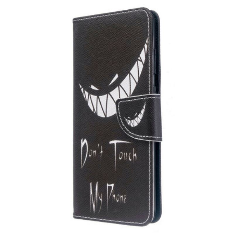 Capa Flip Para Samsung Galaxy S20 Plus / S20 Plus 5G Telefone Do Diabo