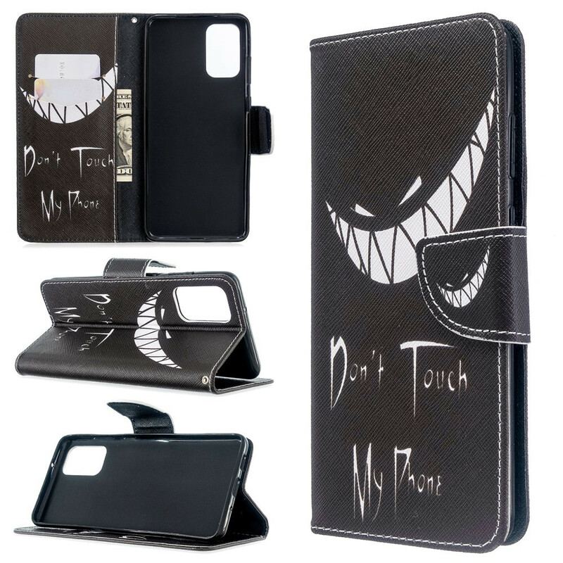 Capa Flip Para Samsung Galaxy S20 Plus / S20 Plus 5G Telefone Do Diabo