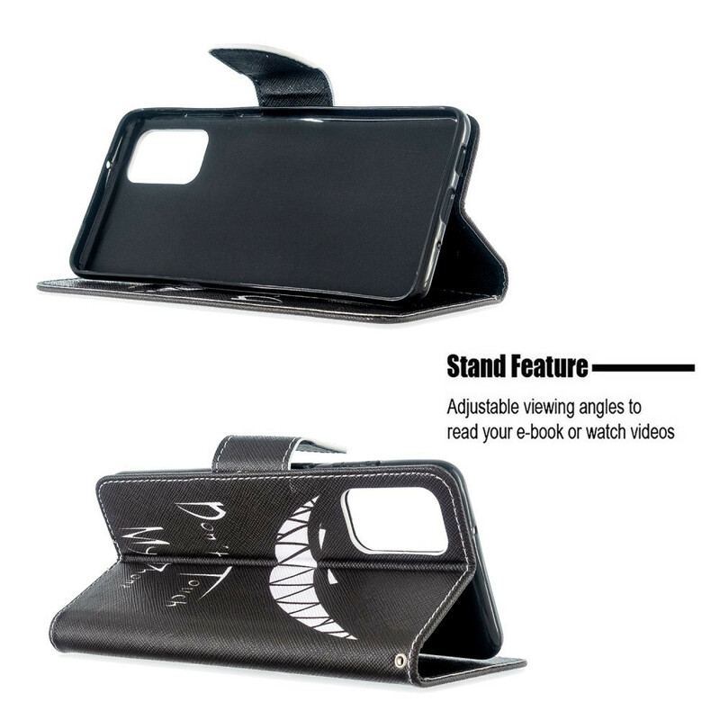 Capa Flip Para Samsung Galaxy S20 Plus / S20 Plus 5G Telefone Do Diabo