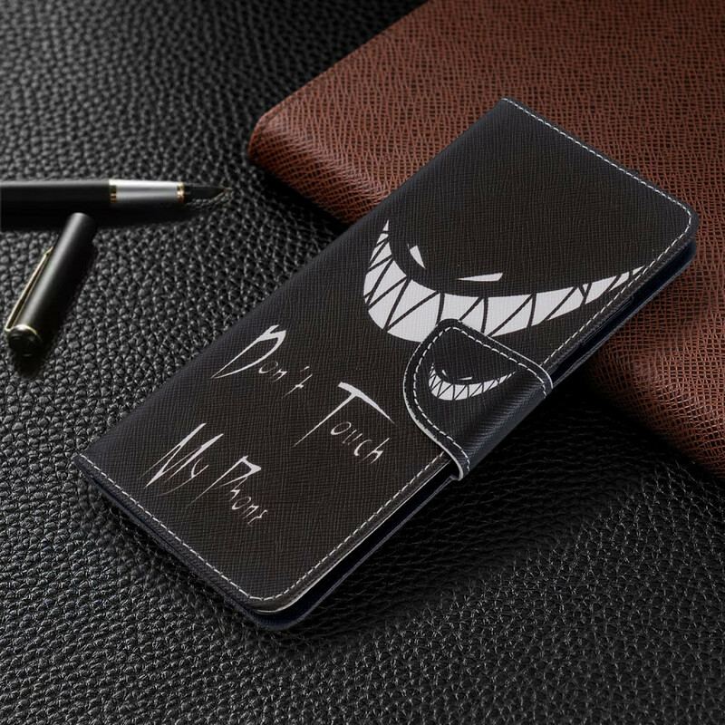 Capa Flip Para Samsung Galaxy S20 Plus / S20 Plus 5G Telefone Do Diabo