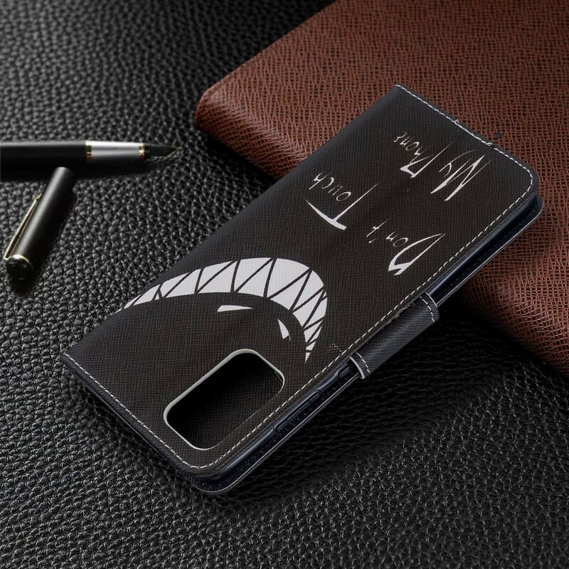 Capa Flip Para Samsung Galaxy S20 Plus / S20 Plus 5G Telefone Do Diabo