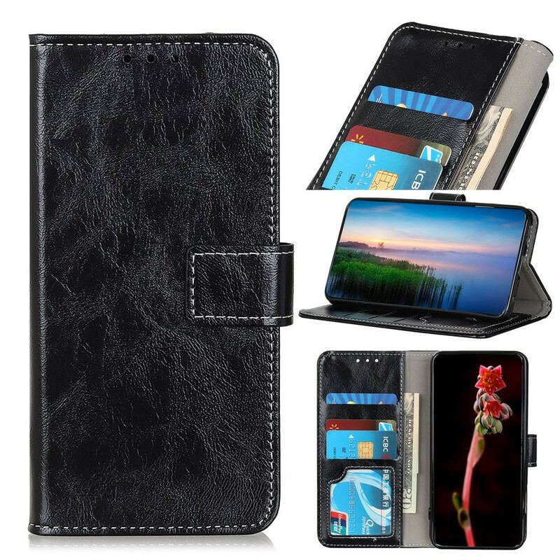 Capa Folio Para Samsung Galaxy S20 Plus / S20 Plus 5G Brilhante E Costuras