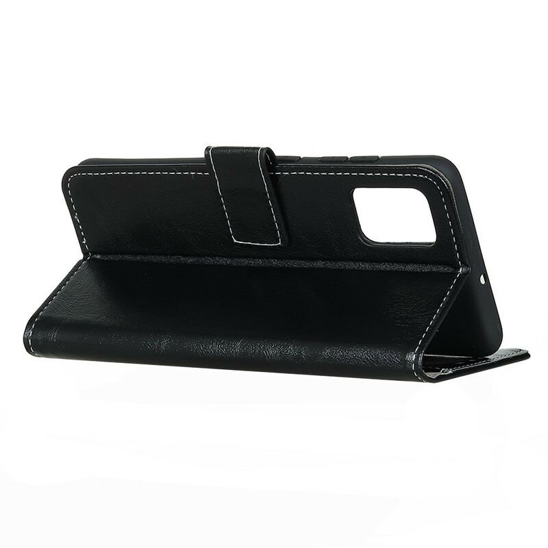 Capa Folio Para Samsung Galaxy S20 Plus / S20 Plus 5G Brilhante E Costuras