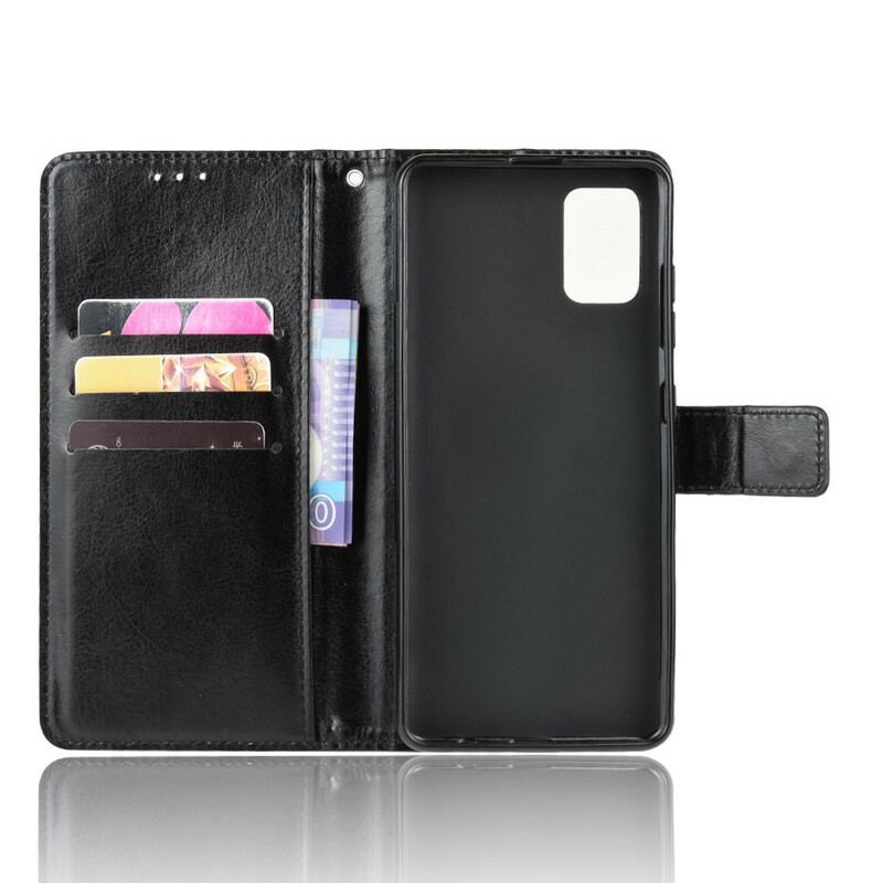 Capa Folio Para Samsung Galaxy S20 Plus / S20 Plus 5G Couro Falso Chamativo