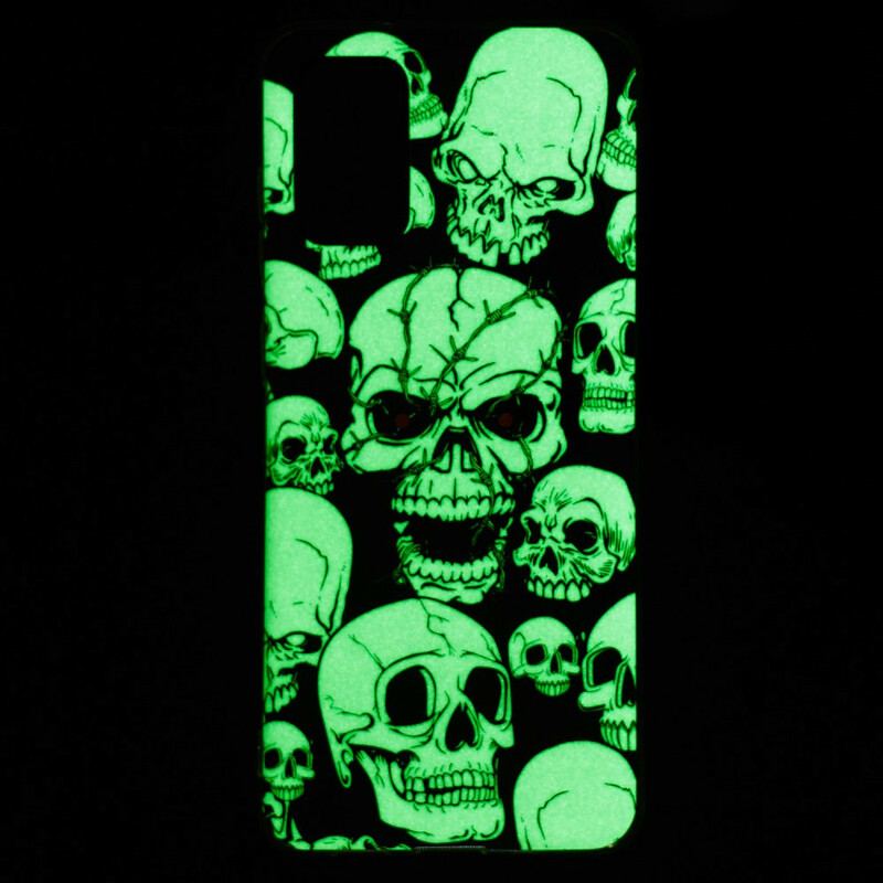 Capa Para Samsung Galaxy S20 Plus / S20 Plus 5G Crânios Fluorescentes