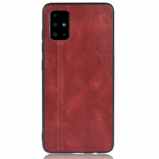 Capa Para Samsung Galaxy S20 Plus / S20 Plus 5G Efeito Couro Couture