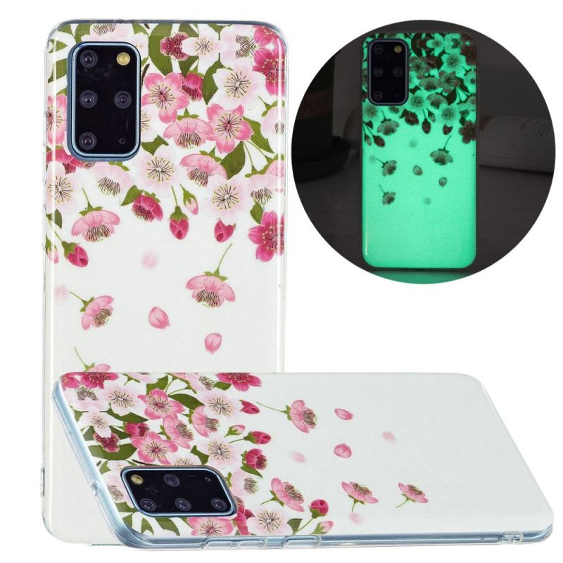 Capa Para Samsung Galaxy S20 Plus / S20 Plus 5G Flores Fluorescentes