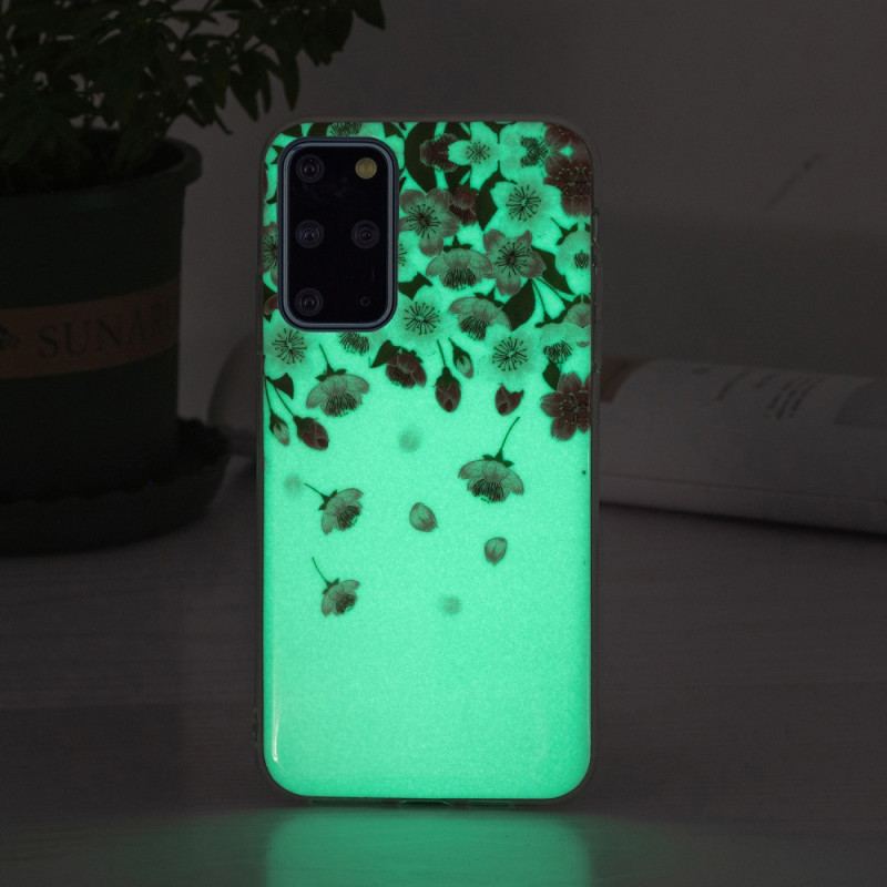 Capa Para Samsung Galaxy S20 Plus / S20 Plus 5G Flores Fluorescentes