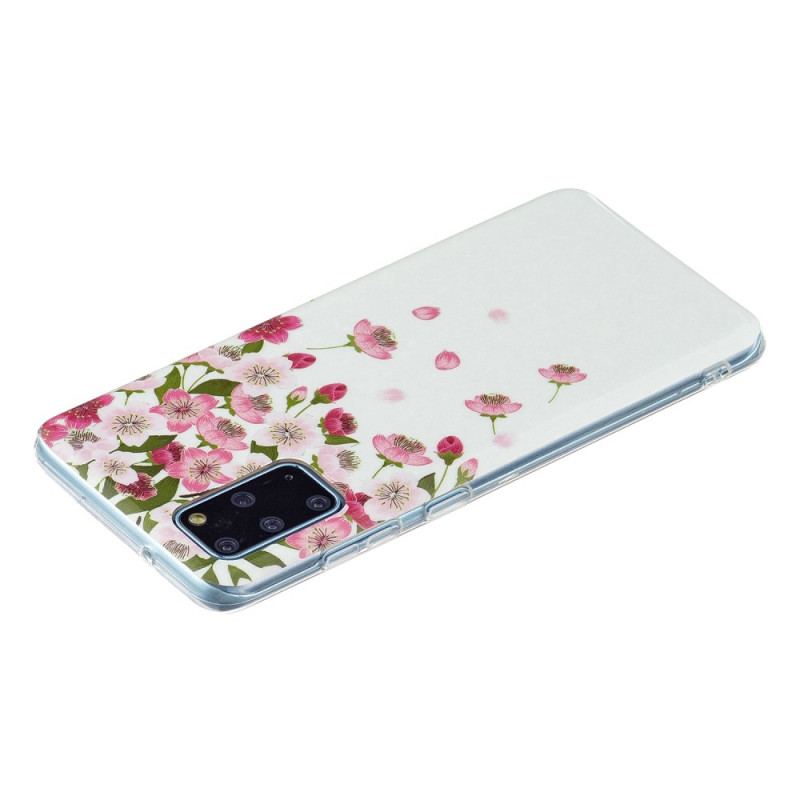 Capa Para Samsung Galaxy S20 Plus / S20 Plus 5G Flores Fluorescentes