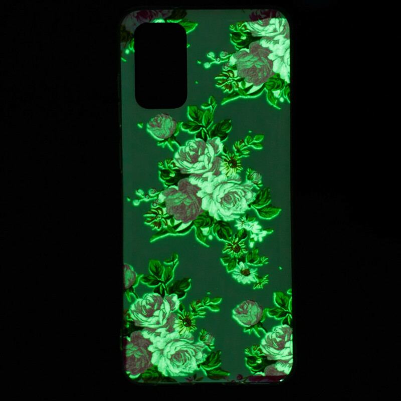 Capa Para Samsung Galaxy S20 Plus / S20 Plus 5G Flores Fluorescentes