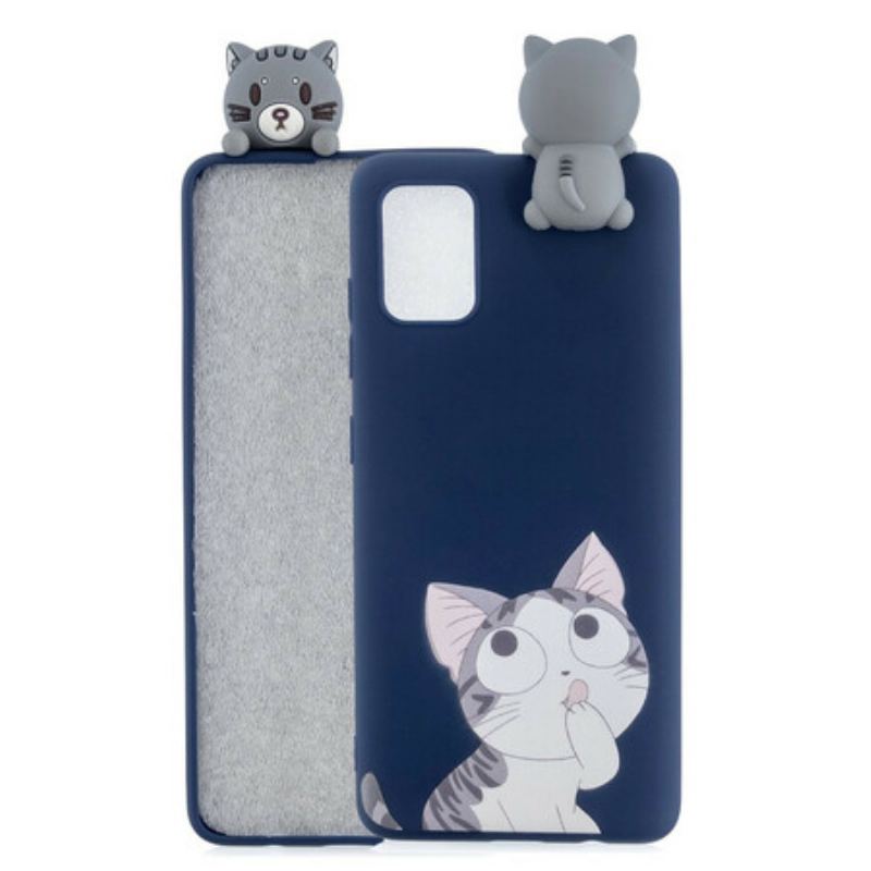 Capa Para Samsung Galaxy S20 Plus / S20 Plus 5G Gato Engraçado 3d