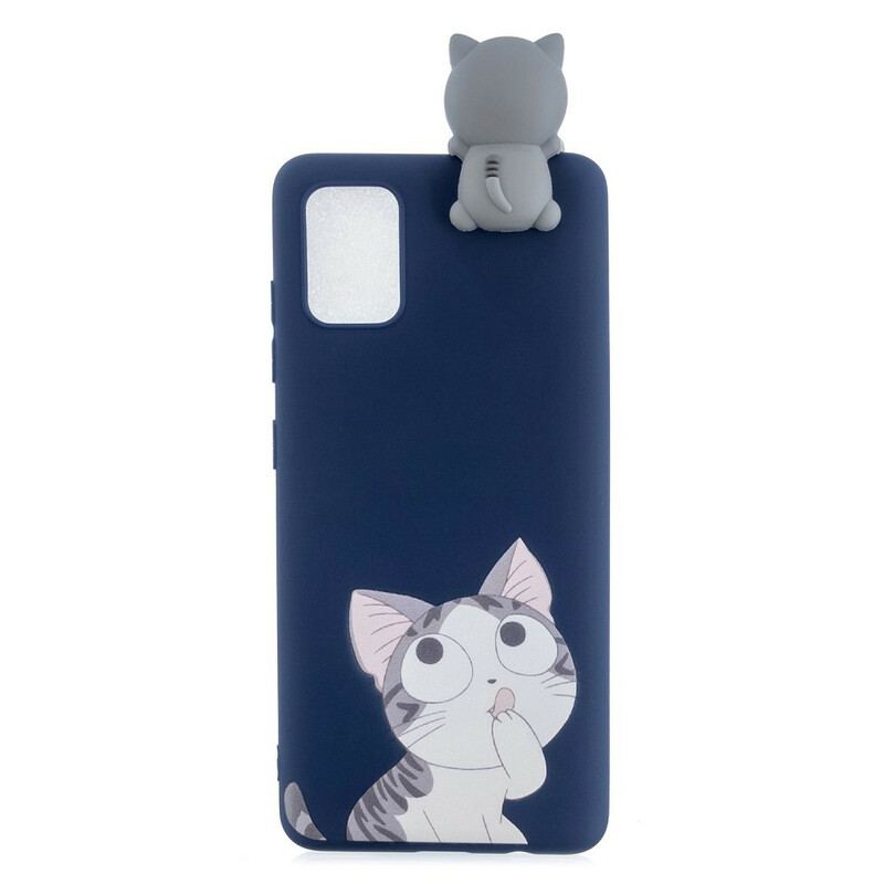 Capa Para Samsung Galaxy S20 Plus / S20 Plus 5G Gato Engraçado 3d