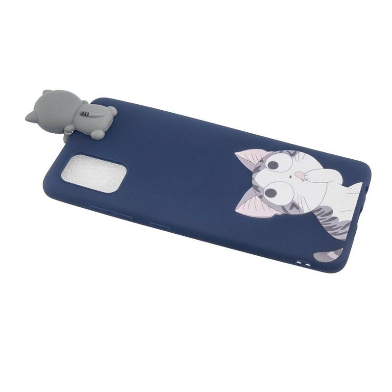 Capa Para Samsung Galaxy S20 Plus / S20 Plus 5G Gato Engraçado 3d