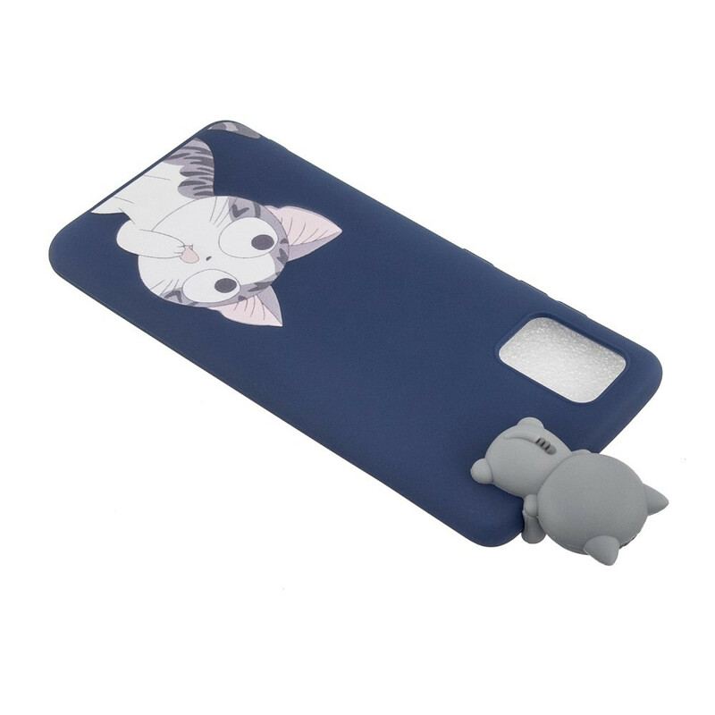 Capa Para Samsung Galaxy S20 Plus / S20 Plus 5G Gato Engraçado 3d