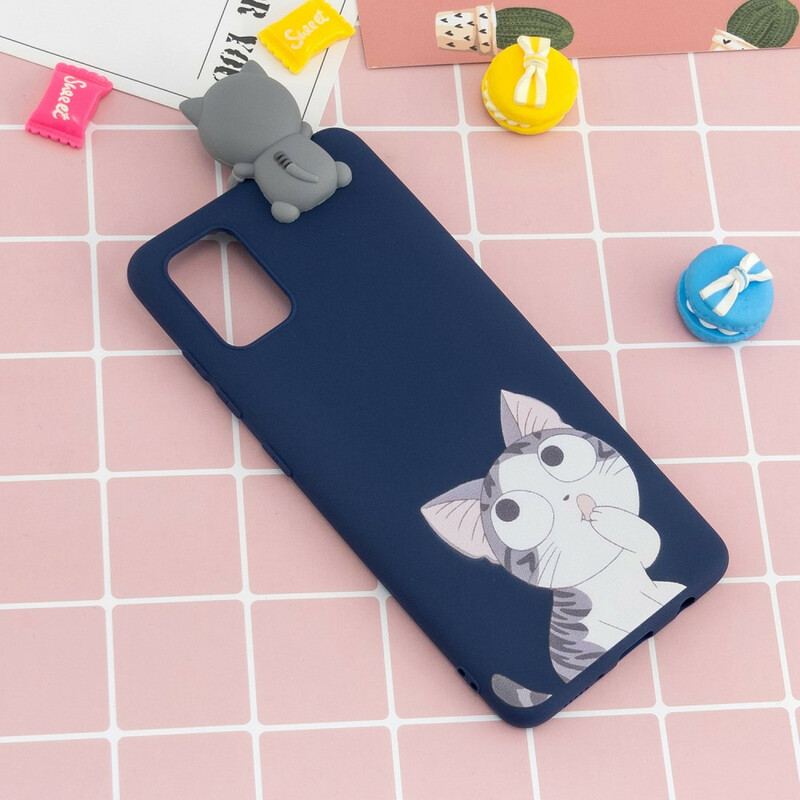 Capa Para Samsung Galaxy S20 Plus / S20 Plus 5G Gato Engraçado 3d