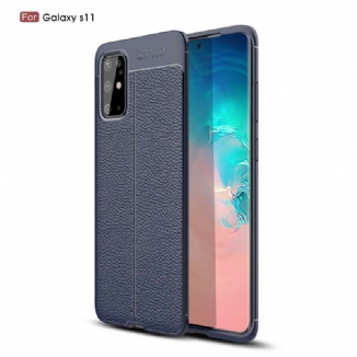 Capa Para Samsung Galaxy S20 Plus / S20 Plus 5G Linha Dupla De Lichia