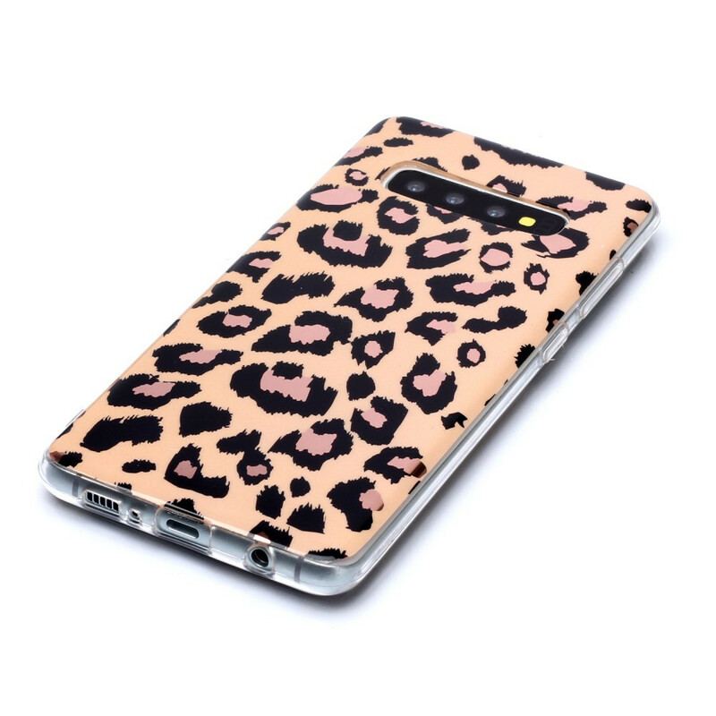 Capa Para Samsung Galaxy S20 Plus / S20 Plus 5G Mármore Estilo Leopardo