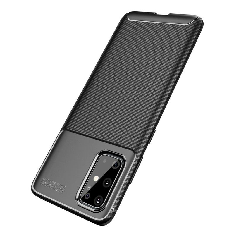 Capa Para Samsung Galaxy S20 Plus / S20 Plus 5G Textura Flexível De Fibra De Carbono